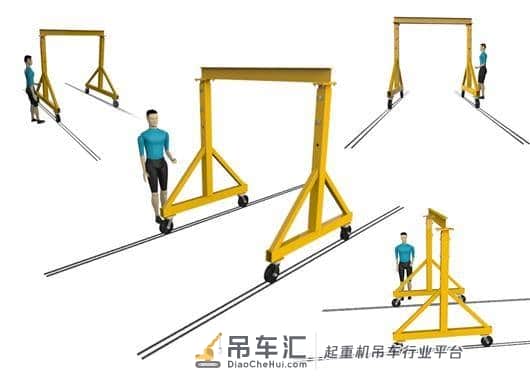 起重机龙门架3D模型资源推荐下载