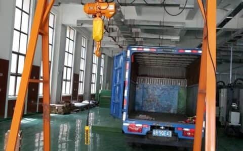 深圳移动式龙门架、跨度5米X高度5米以内门式起重机