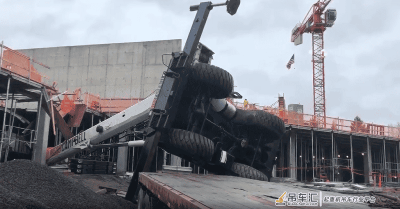 无配重,20米开外吊6吨...吊车师傅咋想的?