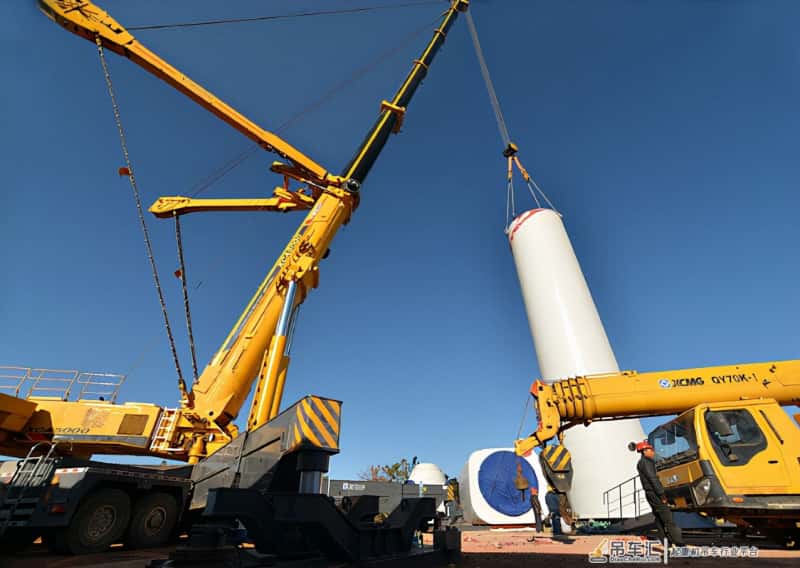 中国再添大国重器,徐工XCA1600起重机,携手中联共同进步