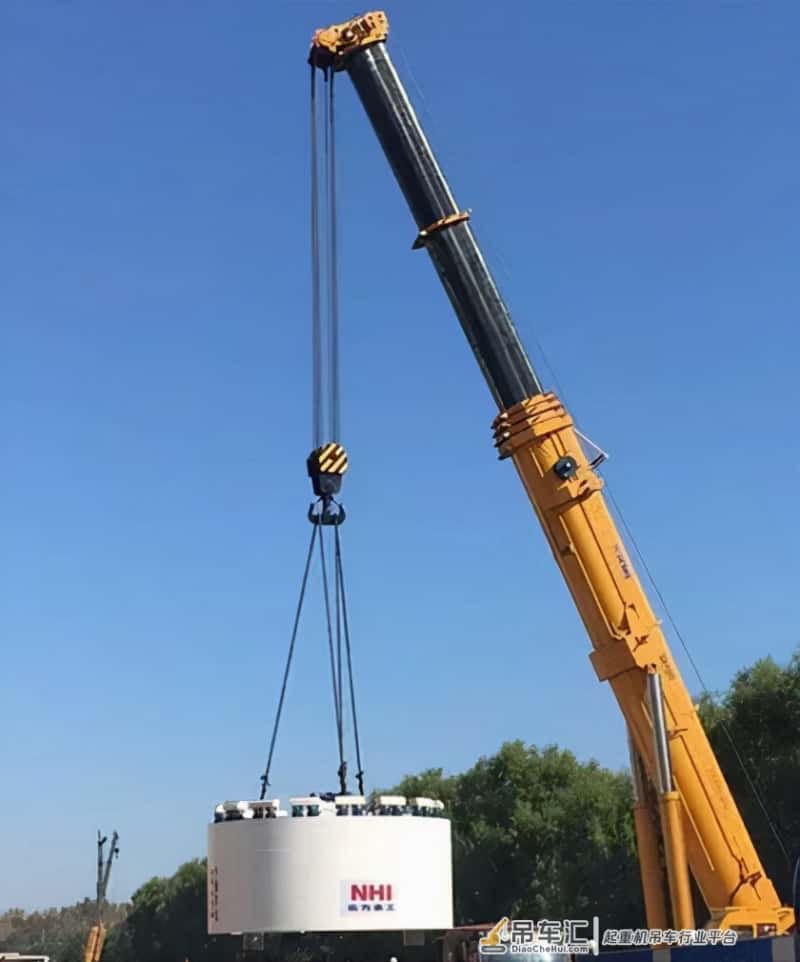 中国再添大国重器,徐工XCA1600起重机,携手中联共同进步
