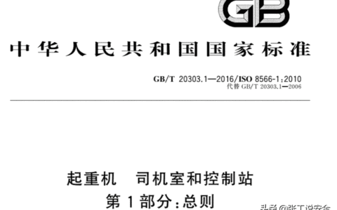 「规范天天讲」起重篇03：起重机司机室安全管理及常见安全隐患