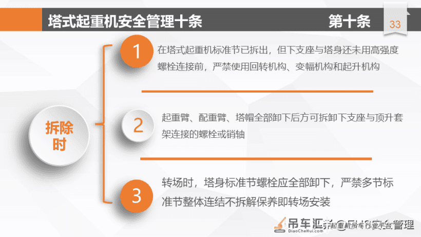 建筑施工塔式起重机安全管理十条