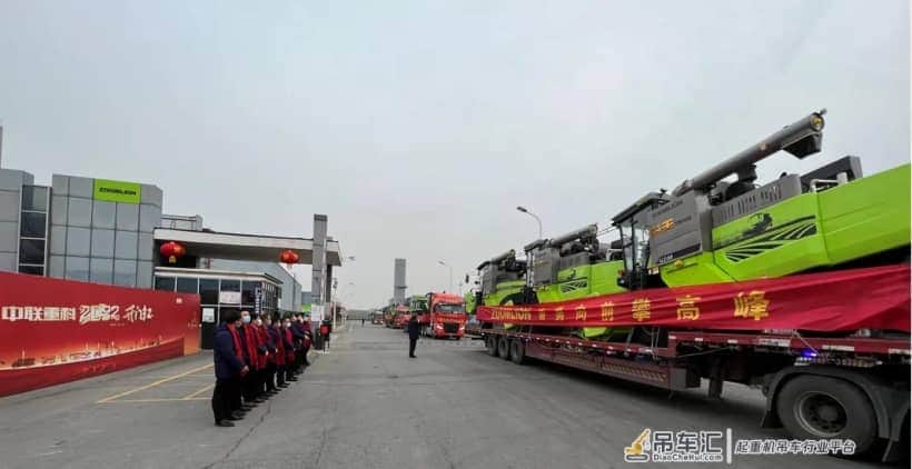 中联重科超9亿元设备奔赴全国