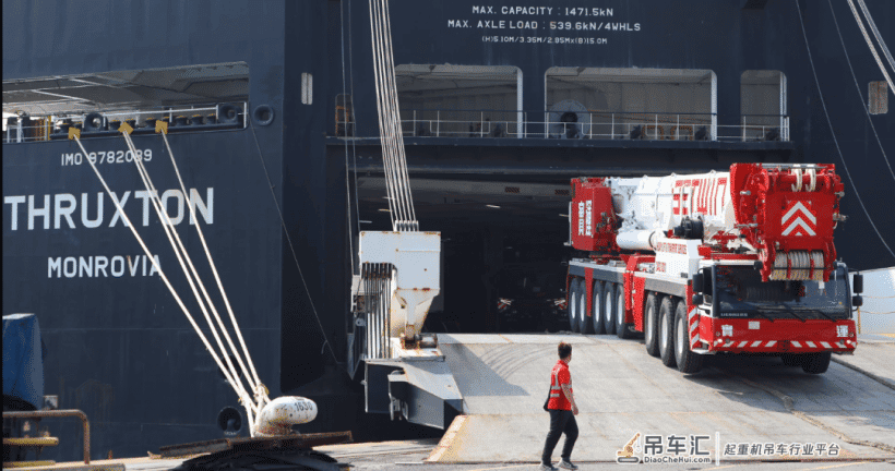 全国首台!利勃海尔700吨新旗舰到家,落地几位数?