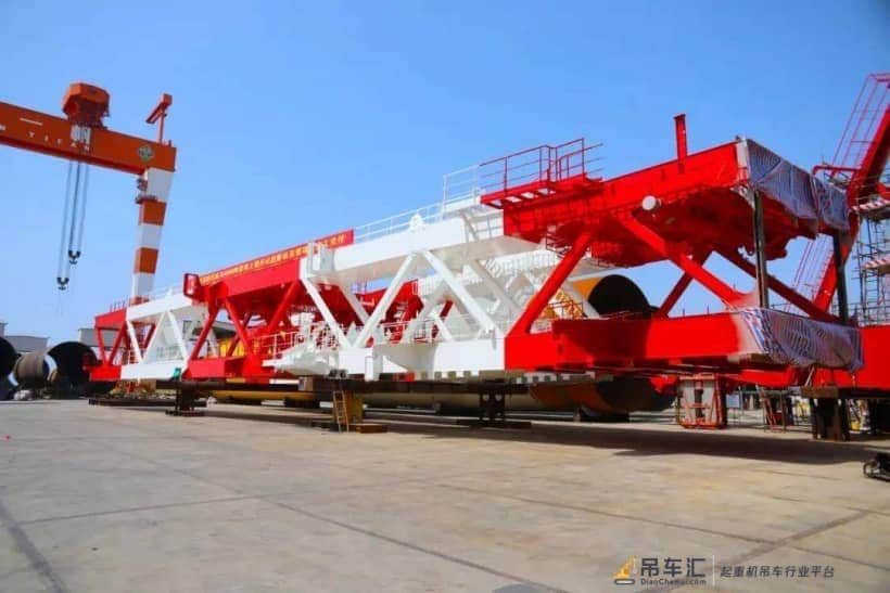 海工 | 4000吨级海上桅杆式起重机吊臂项目完工交付