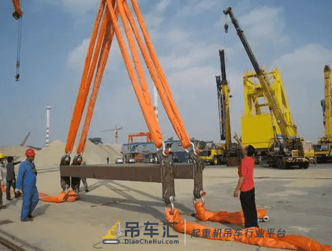 科学的吊装作业可有效预防设备的倾倒事故