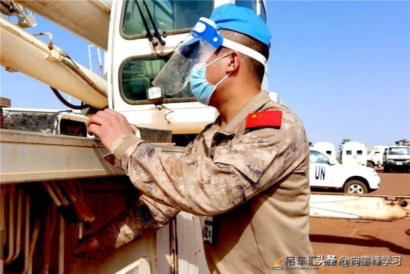 ?“吊车大拿”徐游欣,建功维和新战位