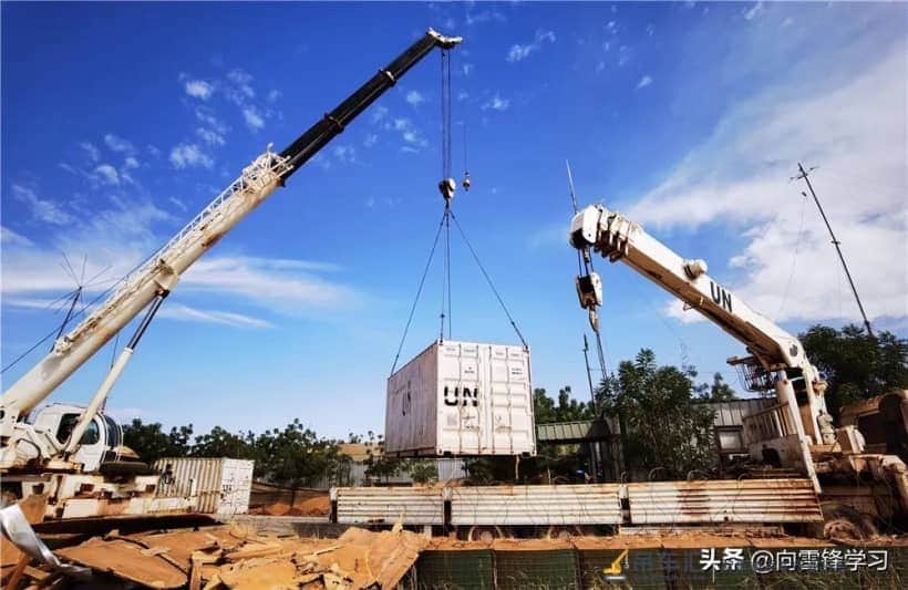 ?“吊车大拿”徐游欣,建功维和新战位