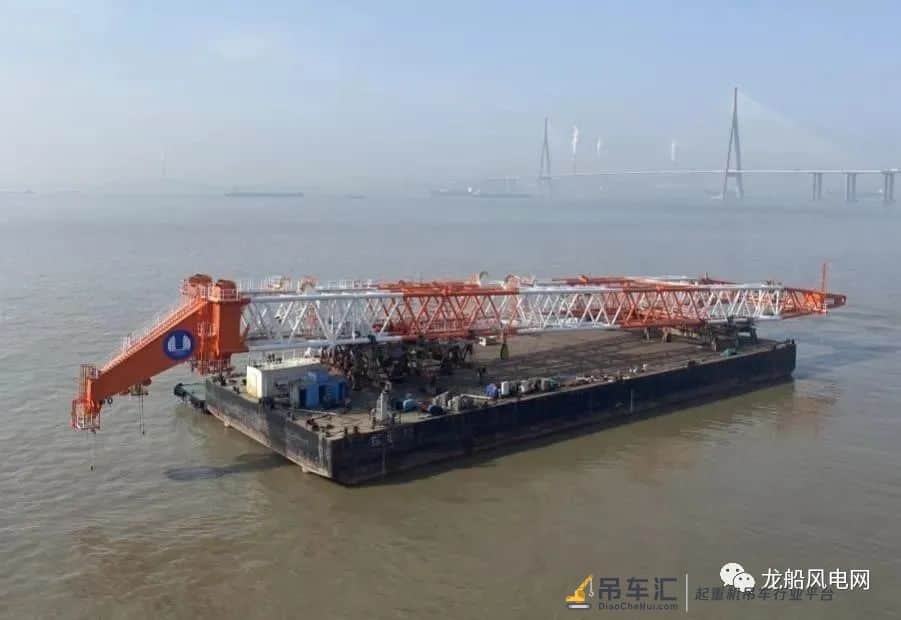 三峡集团一艘海上风电船起重机构件全部完成发运