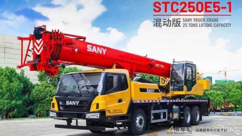 行业标杆,减排先锋,三一两款起重机斩获“新能源金奖”