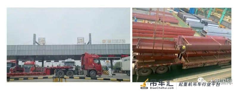 尽锐出战,精准发力!大明全力保供中联重科2200吨汽车起重机吊臂