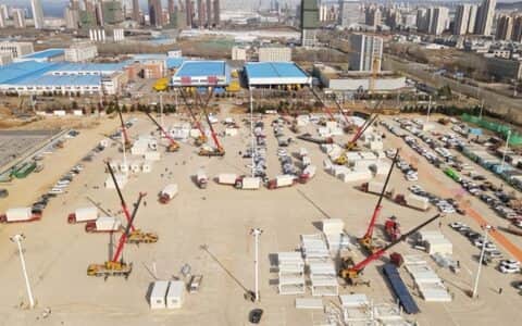 有备无患方能临危不乱！三一起重机助力全国多地启动方舱建设