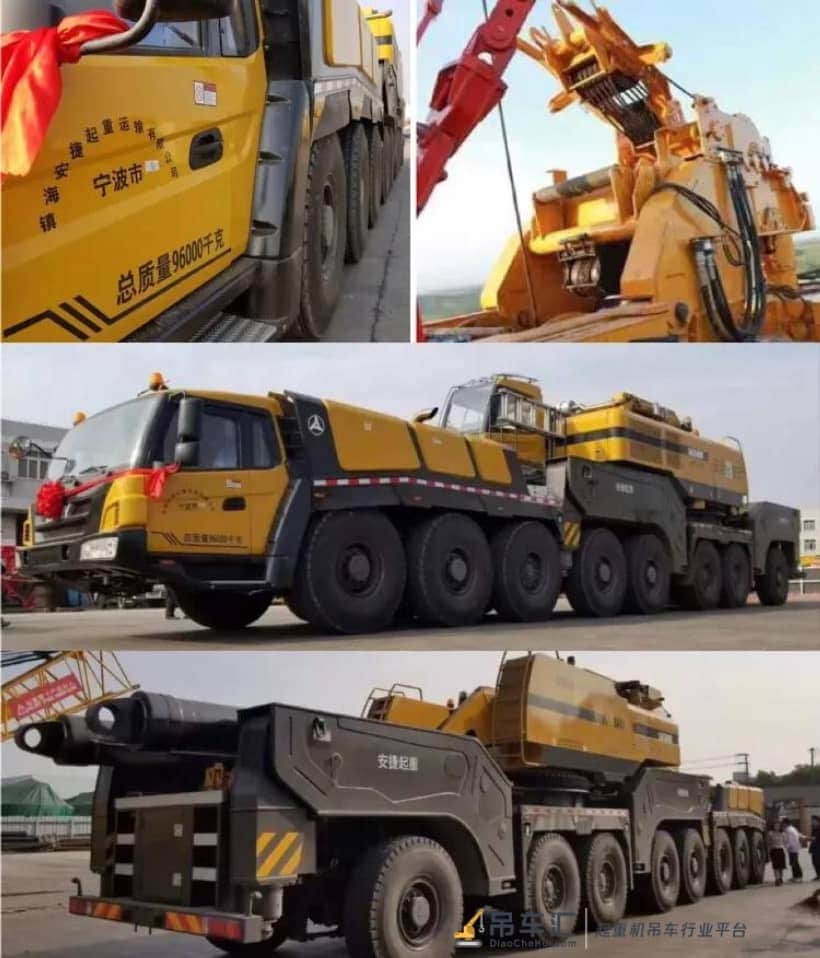 世界军用拖车系列130:象房怪兽,三一SAC6000与利勃海尔G-BKF军吊