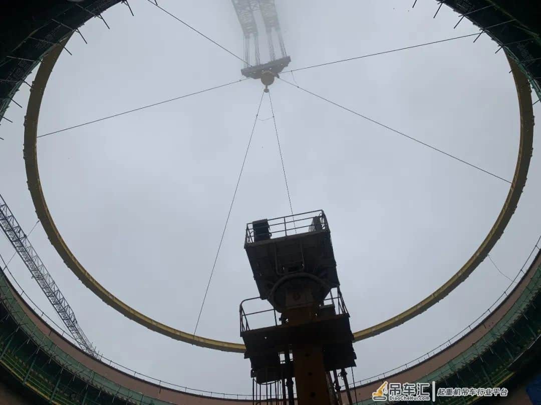 3200履带吊助力漳州核电2号机组环承梁整体吊装