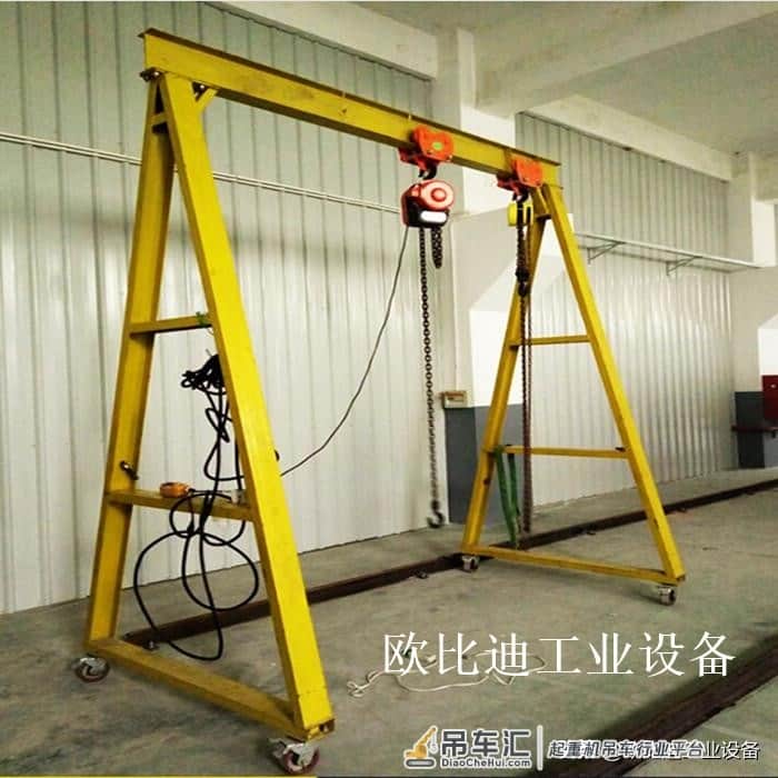 重型钳工台龙门吊颜色:绿色,黄色(可选)