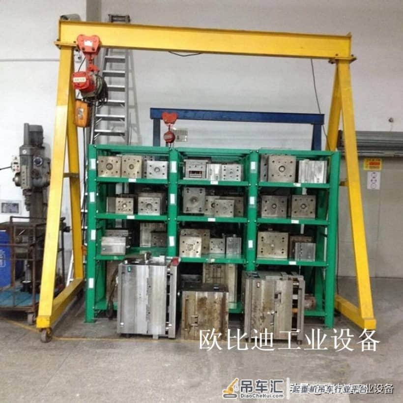 重型钳工台龙门吊颜色:绿色,黄色(可选)