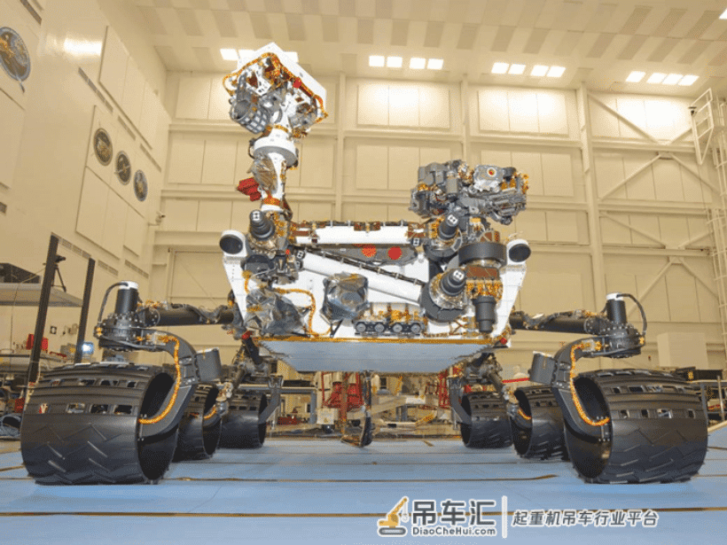 《太阳系生命探索》核电池好奇号火星车,靠空中吊车着陆?