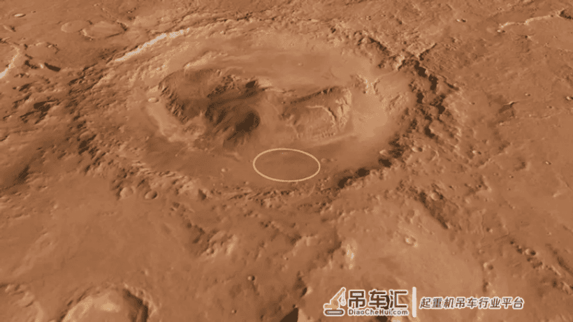 《太阳系生命探索》核电池好奇号火星车,靠空中吊车着陆?