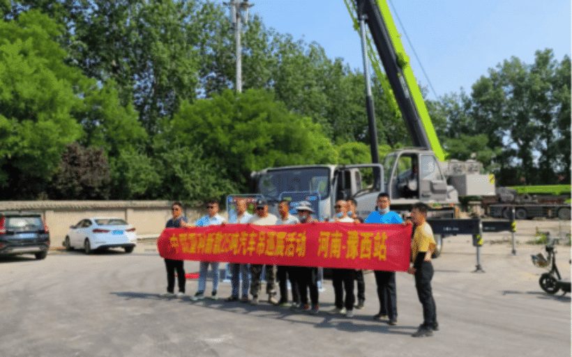 搭载玉柴K08的中联起重机走进中原市场了