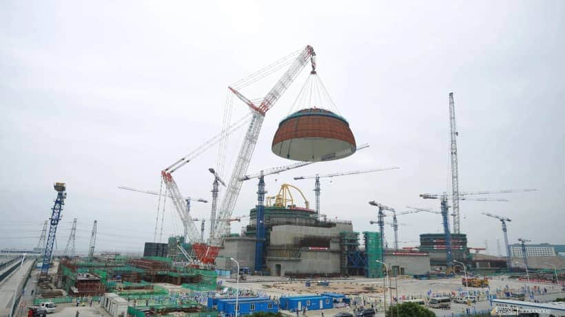 华龙一号示范工程全面建成投运,中联重科大国重器助力大国工程