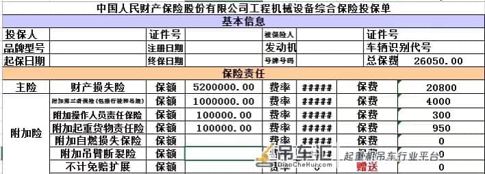 吊车保险怎么买？看这篇就能get到了！省大钱