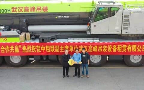 ZAT5000H汽车起重机?中租联副主席单位又添神器