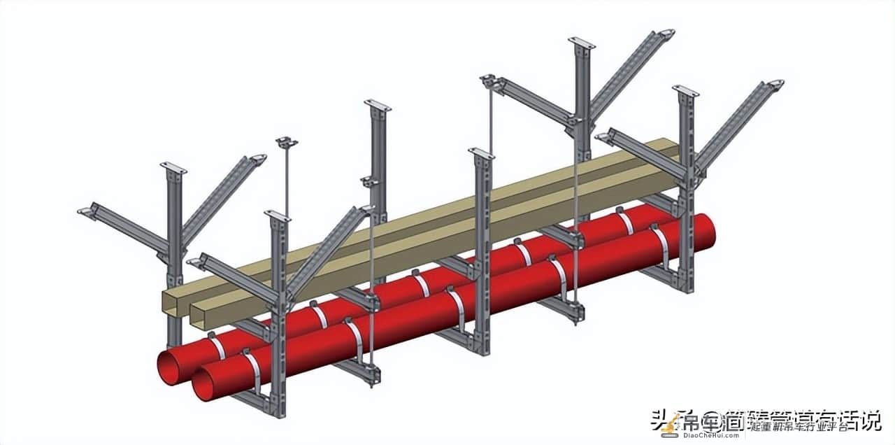 管道支吊架可以打在梁上吗?这类的支吊架要怎么安装?