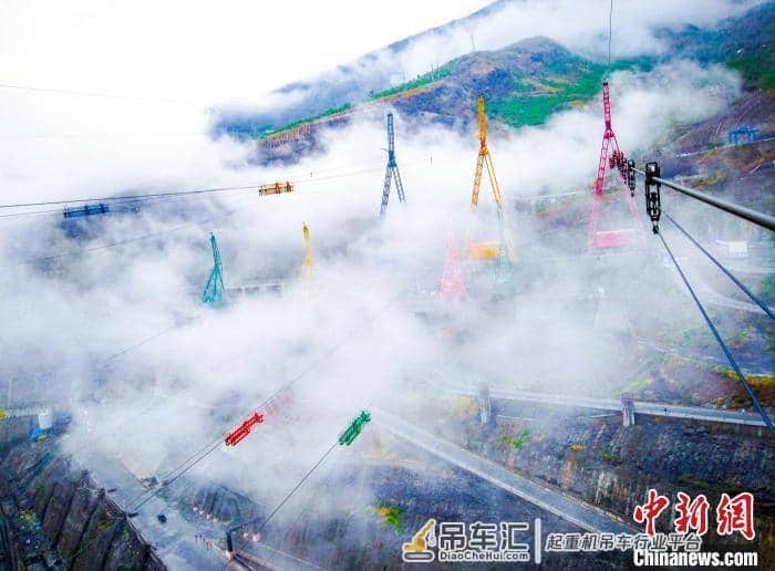 全球最大缆机群进入拆除阶段
