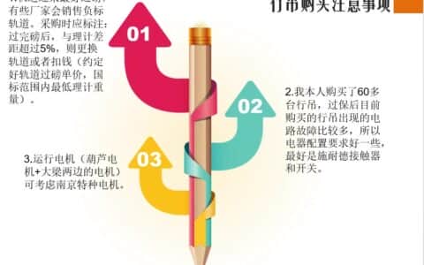 购买行吊注意事项