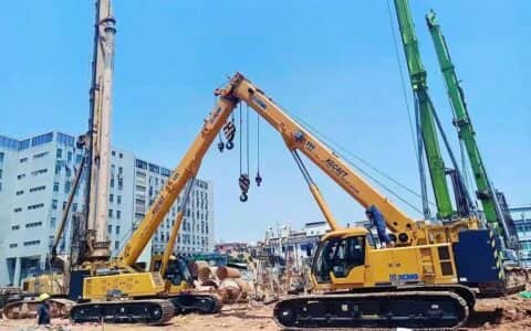 春季大干 徐工履带起重机多款新型号产品投入市场