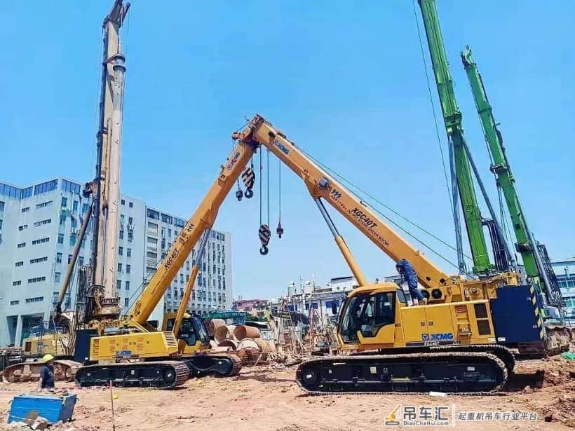 春季大干 徐工履带起重机多款新型号产品投入市场