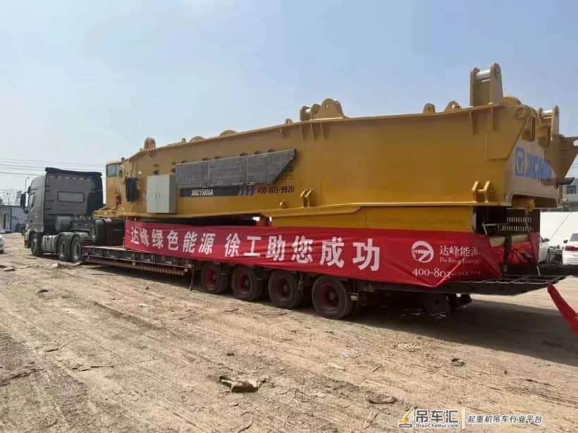 春季大干 徐工履带起重机多款新型号产品投入市场