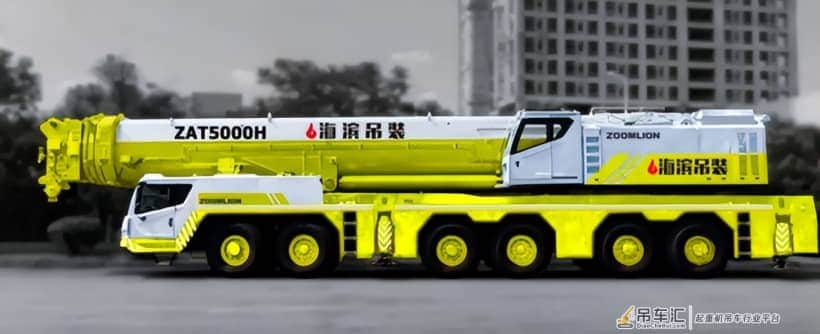 国产玛姆特来了!海滨吊装500吨吊车涂装方案曝光