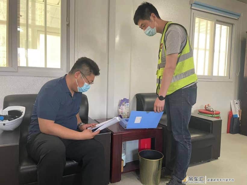 芝罘区住建局开展起重机械设备专项检查行动