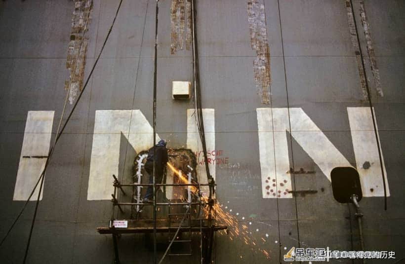 老照片 1990年波兰格但斯克造船厂 团结工会的摇篮