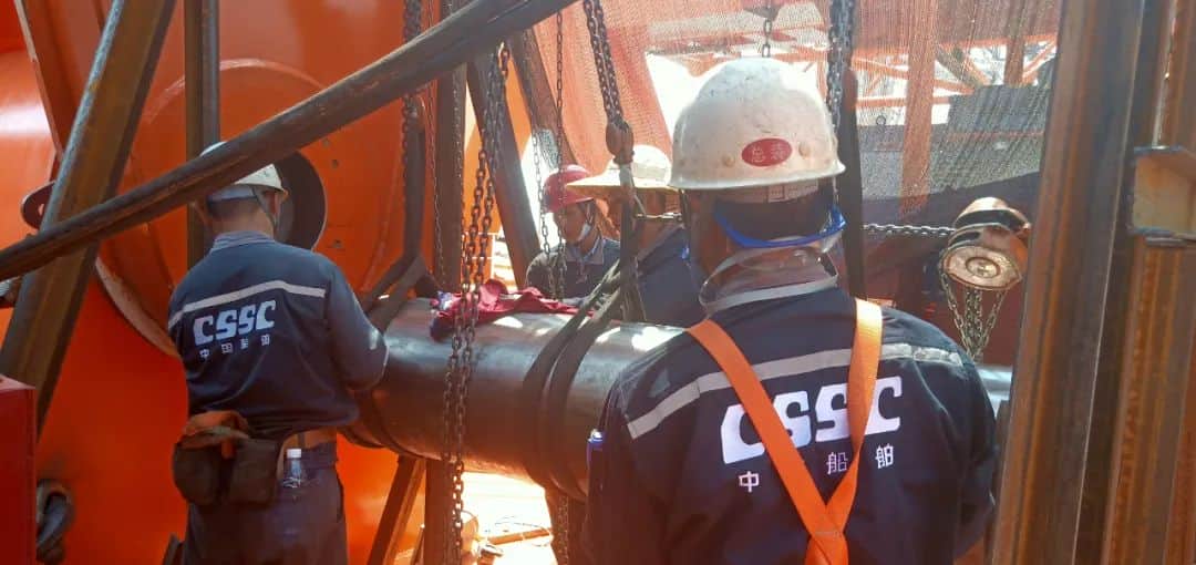 大型海上风电安装妙计装吊机,中国船厂实现降本又提效