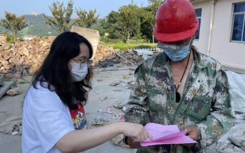 南隍城乡开展建筑起重机械知识宣传
