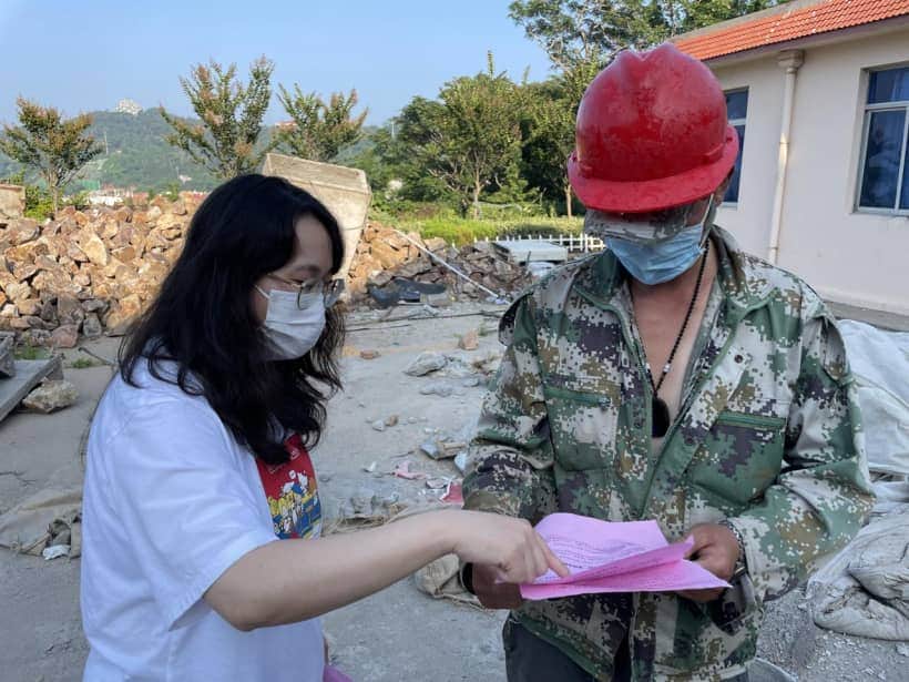 南隍城乡开展建筑起重机械知识宣传