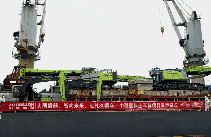 产品走俏全球!中联重科海外市场大单不断