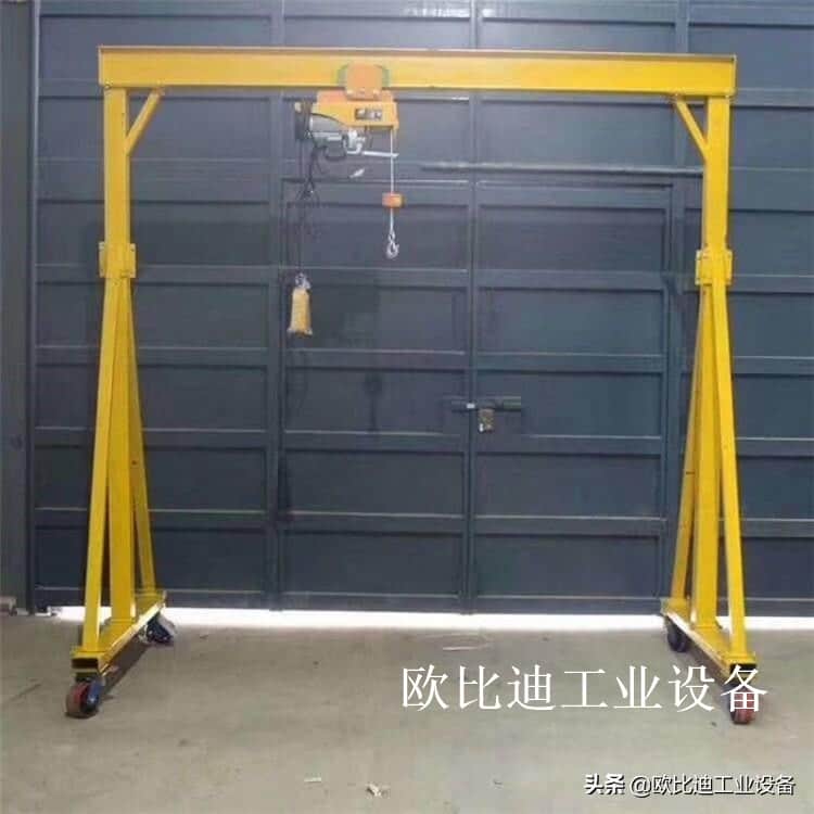 移动式龙门架,模具吊架用途,工厂仓库龙门吊架