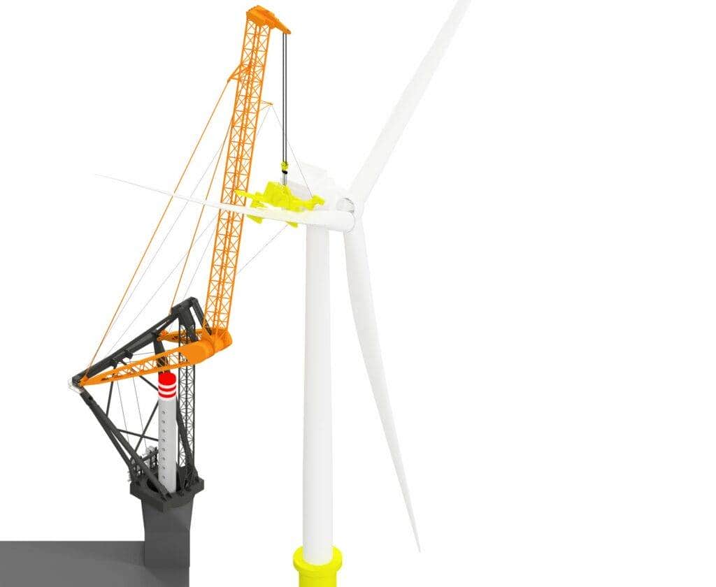 壳牌和GE等组成财团建造20兆瓦海上风电风机原型吊机，8月上海将交流
