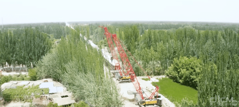 “基建狂魔”再创奇迹!三一起重机助世界首条环沙漠铁路建成运行