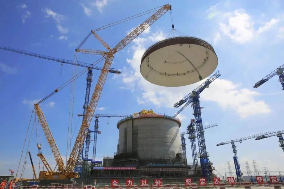“虎踞游龙”!徐工履带起重机助力“华龙一号”12台大件就位
