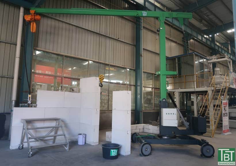 小型吊车 小吊车 大型砌块吊装工具 AAC砌块安装