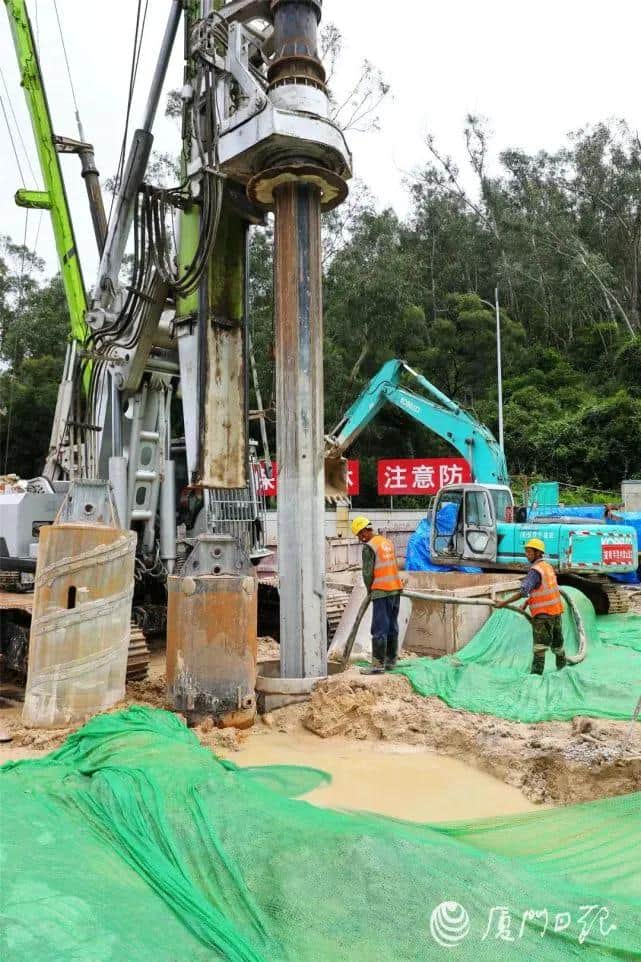 助建厦门地铁最深风井,中联重科旋挖钻机秀出硬本领