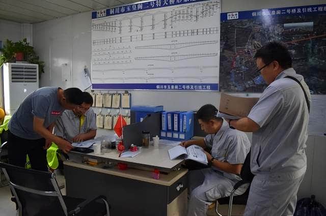 铜川市特种设备检验所全力做好玉皇阁二号桥起重机械检验工作