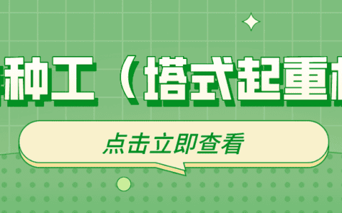 2022年最新内蒙古建筑施工塔式起重机（建筑特种作业）模拟题库