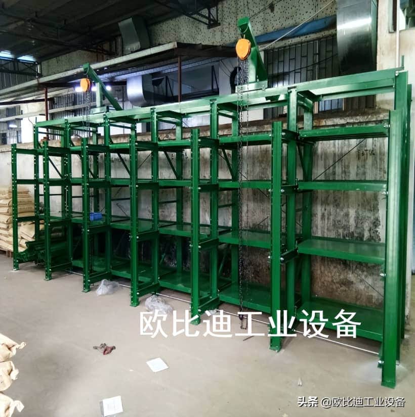 移动式简易龙门吊架,注塑机模具架,惠州模具货架