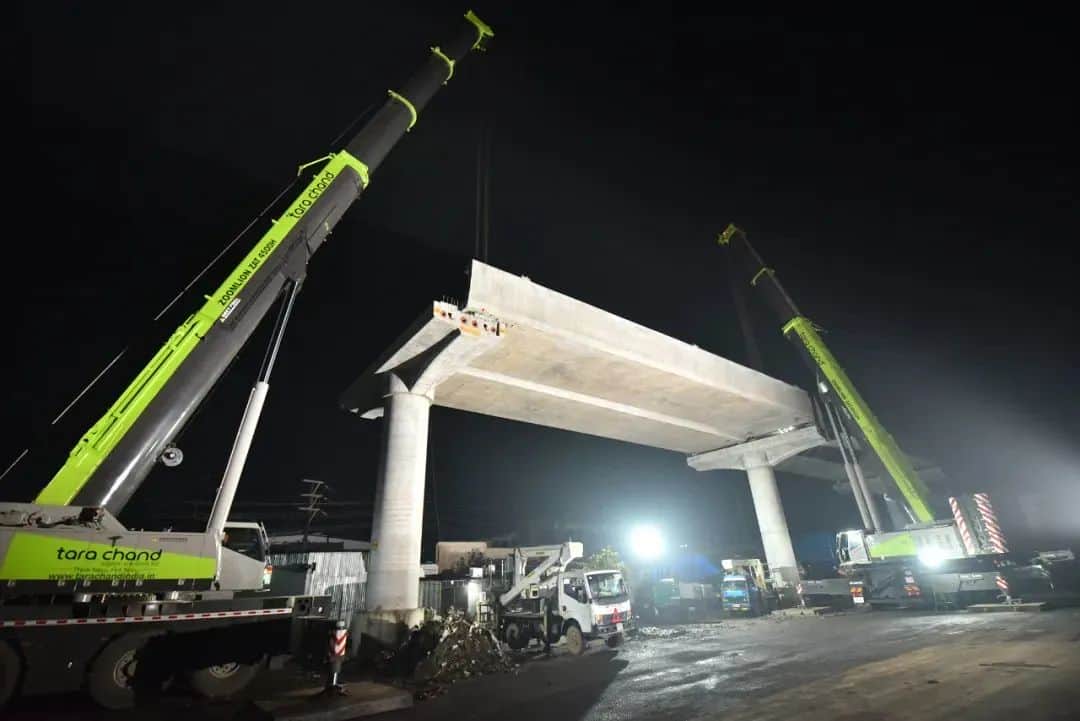 一带一路丨重器演绎!中联重科工程起重机海外建设集锦一睹为快
